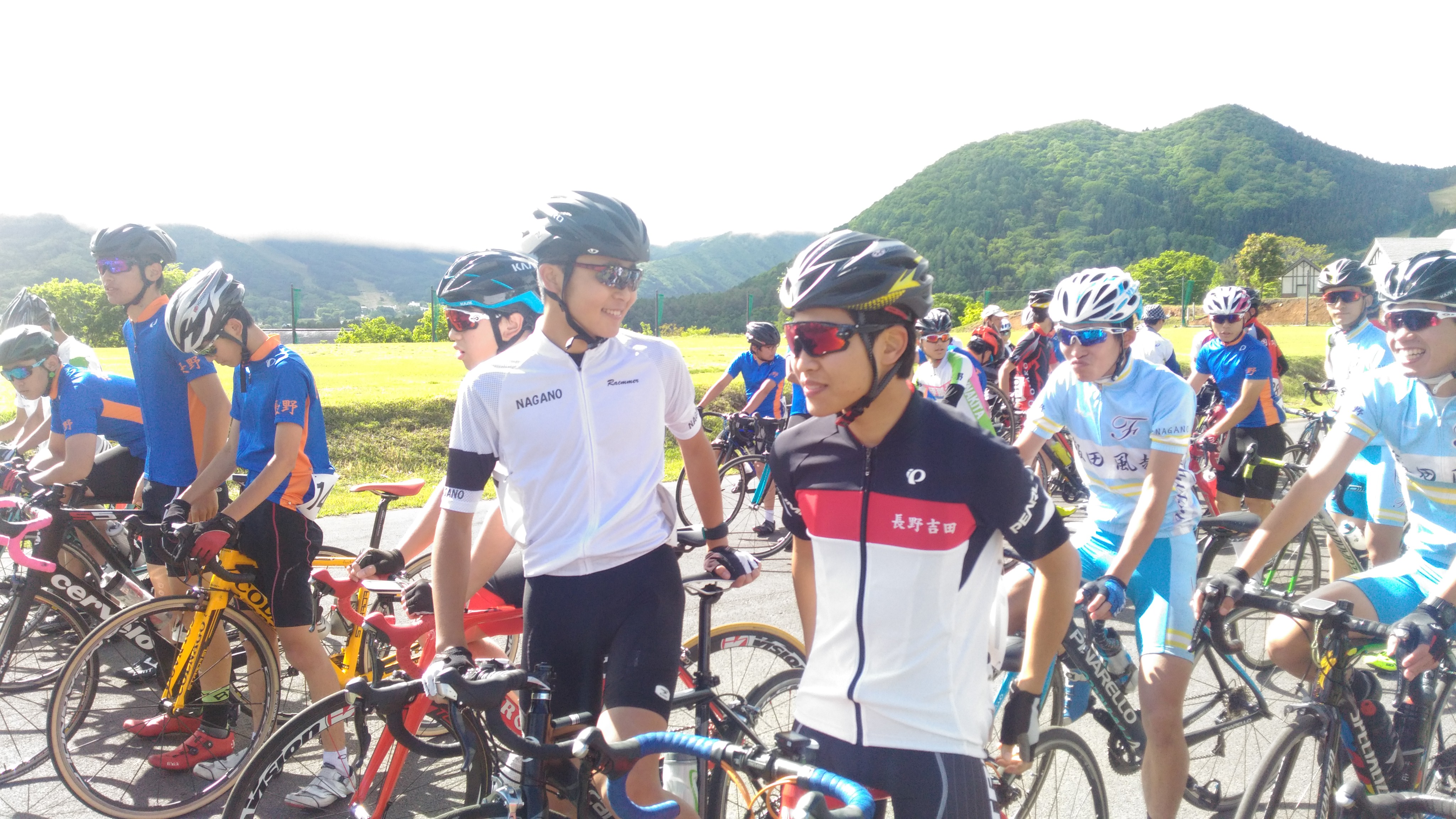 大会結果 インターハイ ロード出場権を賭けた戦い 18長野県高校総体個人ロード Cycling Nagano Com